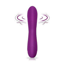 Massageador de Escova de Banho, Varinha Sem Fio com 10 Modos de Massagem, 100% ? Prova D'?gua, Recarreg?vel por USB, Roxo