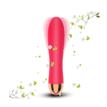 Vibrador Feminino de 12 Modos, Brinquedo Sexual Recarreg?vel por USB, Massageador de Masturba??o Feminino, Vermelho