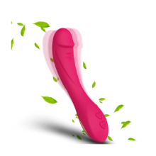 Vibrador de Silicone para Mulher, Bast?o de Massagem Recarreg?vel USB, 12 Modos, Brinquedos Sexuais para Casais