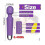 Chronus (Purple) 20-Pattern Wand Massager Waterproof 3