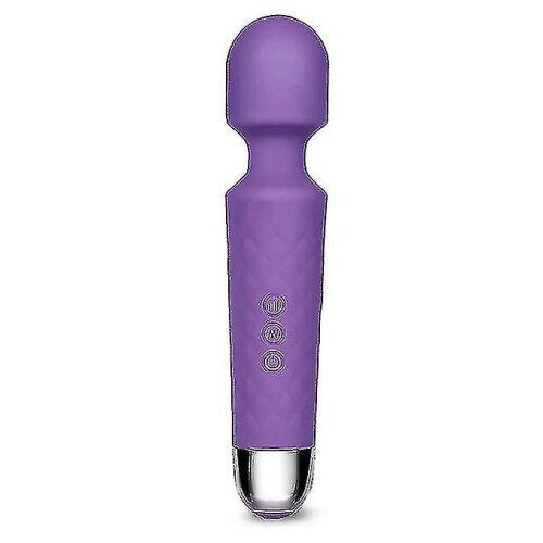 Chronus (Purple) 20-Pattern Wand Massager Waterproof