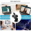 Webcam 1080P com microfone, desktop Plug and Play e webcam para laptop(Preto) 3