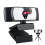 Chronus Webcam 4K Full HD Web Camera with Microphone Light Microphone Web cam for Laptop Video Mini Camera(black) 1