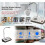 Retevis Rt-9908 Dual Way Window Intercom System Bank Counter Interphone Zero-touch For Business Stor 4