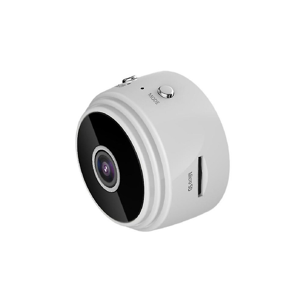 Chronus Mini A9 camera, WiFi wireless 1080P full HD with night vision motion detection(White)