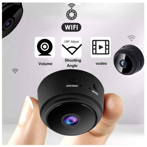 Chronus 1080P HD Wireless Hidden Camera with Night Vision Function and Motion Detection(Black) 1