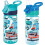 Nuby Nuby Super Quench Water Bottle-No Spill Active Toddler Sippy Cup 540ml Carry Handle Freeflow Dishwasher Steriliser 18 Months Plus, Traffic Pack of 2 1