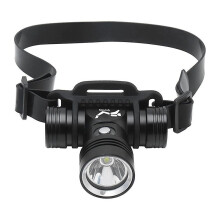 Chronus Dive Headlamp 2000LM, 60M Waterproof, Rechargeable Scuba Light
