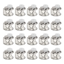 20 Pieces Of Glass Clamps,glass Shelf Holder,adjustable Clamps Bracket Can Install 4-9mm Thick Glass