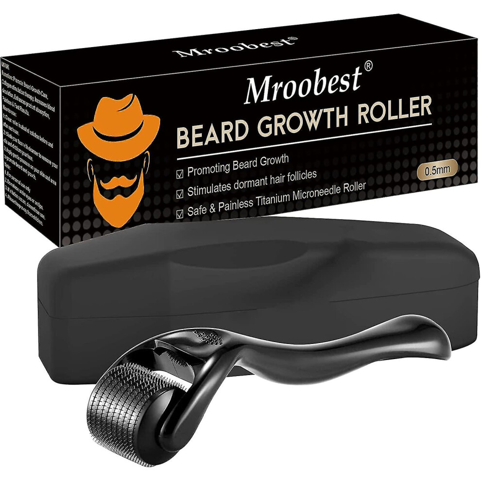 Beard Roller, Beard Roller 0.5mm, Beard Roller, Beard Growth Roller, Beard Microneedle, Derma Roller For Beard Growth And Beard Care
