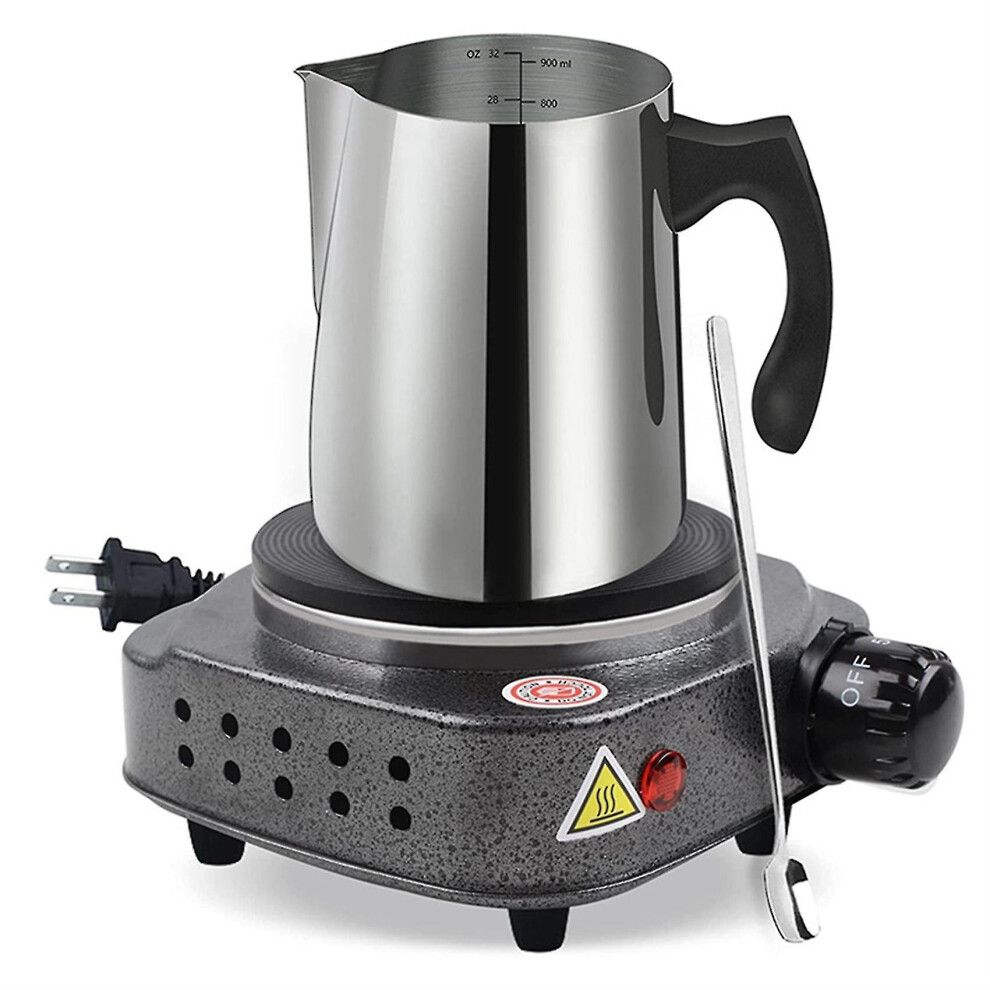 Candle Making Pouring Pot With Electric Hot Plate For Melting Wax, Candle Wax Melting Pot,making Ki