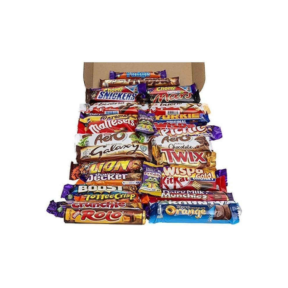 (Pack Of 22) Mega Mix Chocolate Gift Hamper Different Bars-image-OPC-PDRSJJ9-NEW