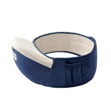 (blue) Baby Hip Seat, Hip Carrier With Side Pocket, Seat Carrier Lightweight Baby Carrier Front Carrier