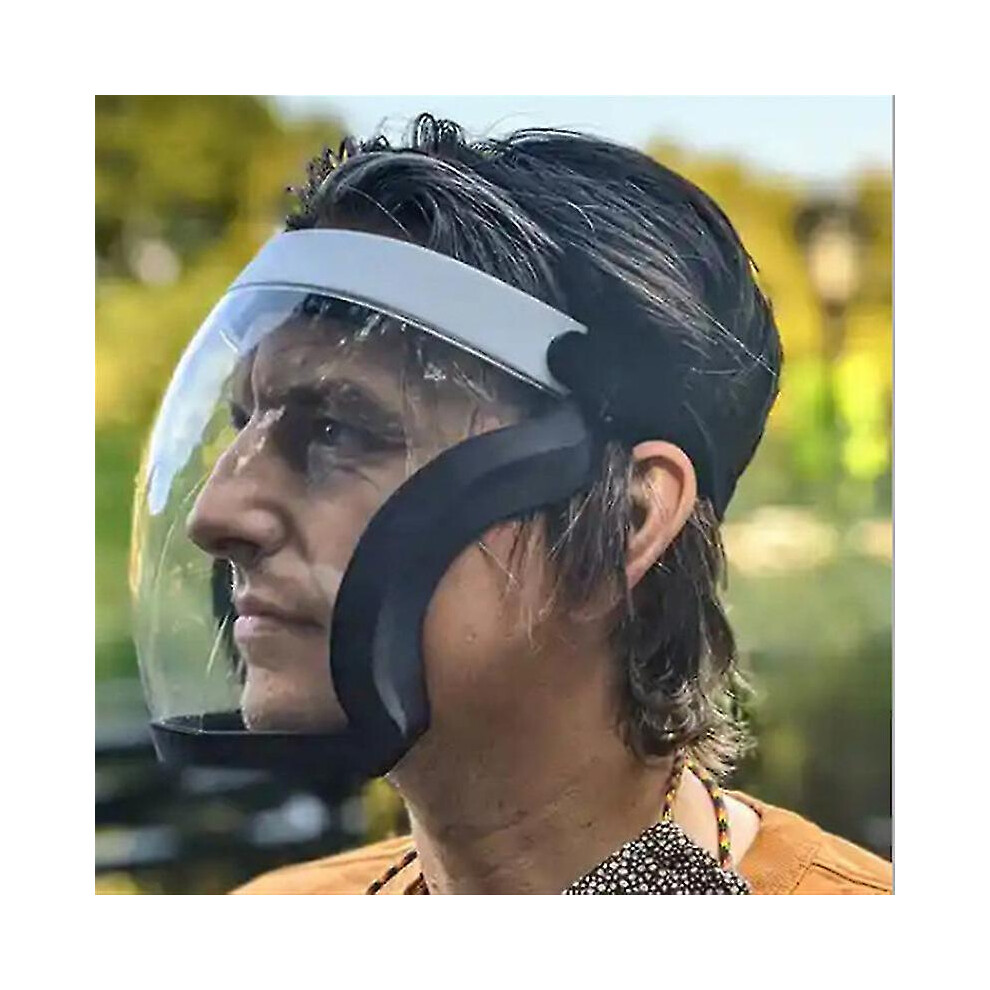 Anti-Fog Protective Goggles Full Face Mask Hd Transparent Dust-Proof Splash-Proof Riding Goggles 9171363524418