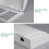Double Socket Protector Electric Plug Cover Baby Child Safety Protector Box 4
