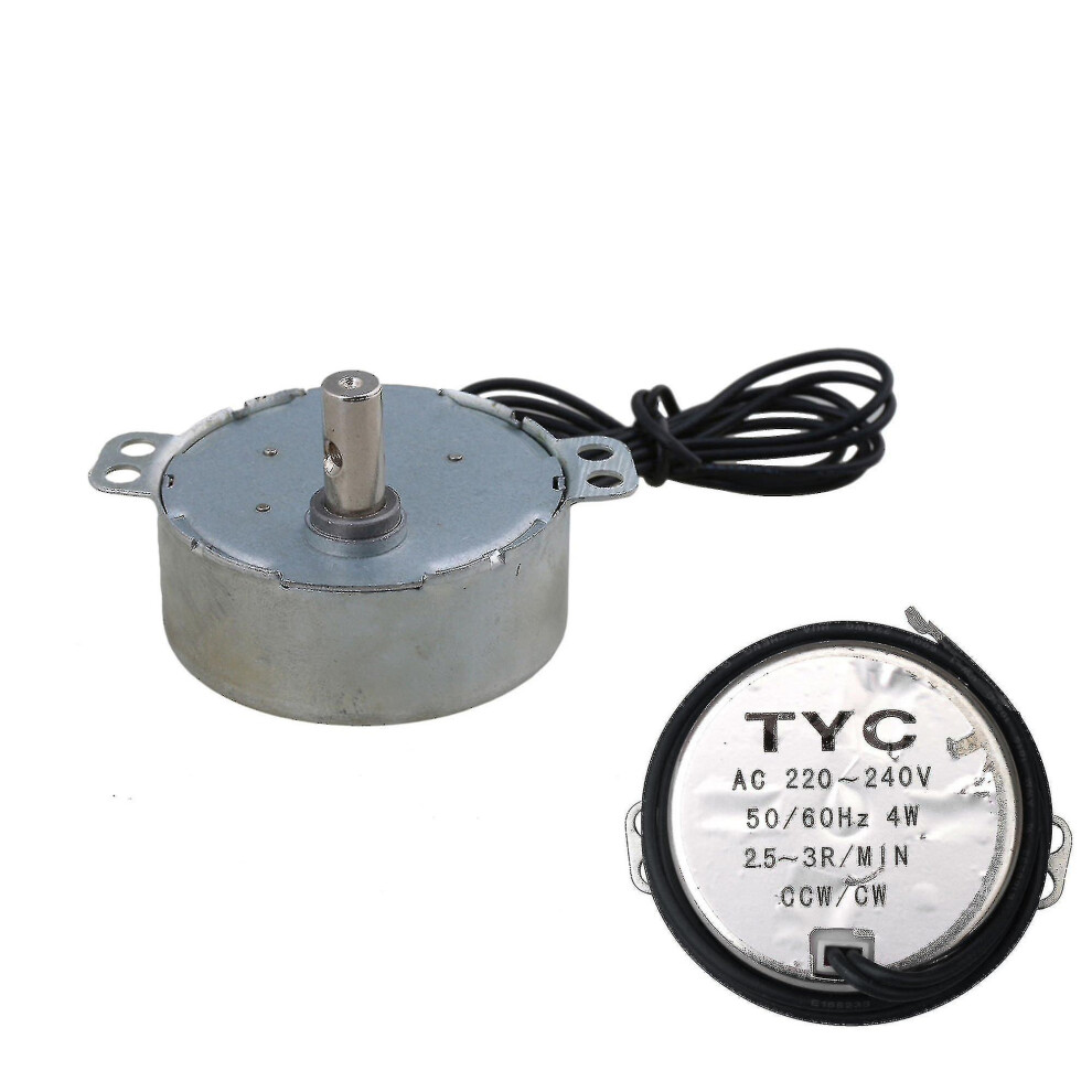 Tyc-50 Synchronous Motor 220 V Ac 2.5-3 R/min Cw/ccw 4w Torque 8kgf.cm-image-OPC-PDRSW85-NEW