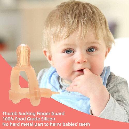 Thumb Sucking Stop - Adjustable Thumb Guard For Babies 1-3 Years Old (2pcs) 2