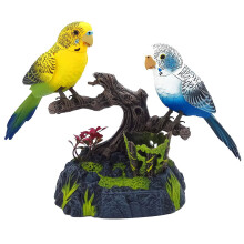 (513GH) Talking Parrots Birds Toys Electronic Animal Pets Office Home Room Decoration With Recording