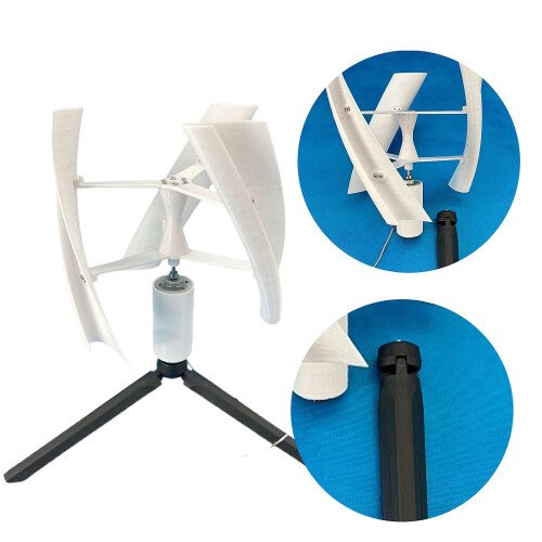 25w 15v Brushless Vertical Axis Wind Turbine Generator Kits Micro Windgenerator 2