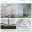 Outsunny Outsunny 143 x 118 x 212cm Walk-In Lean to Wall Tunnel PVC Greenhouse with Doors 7
