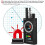 Anti-spy Detector, Multi-function Wireless Gps Signal Detector Anti-eavesdropping 2