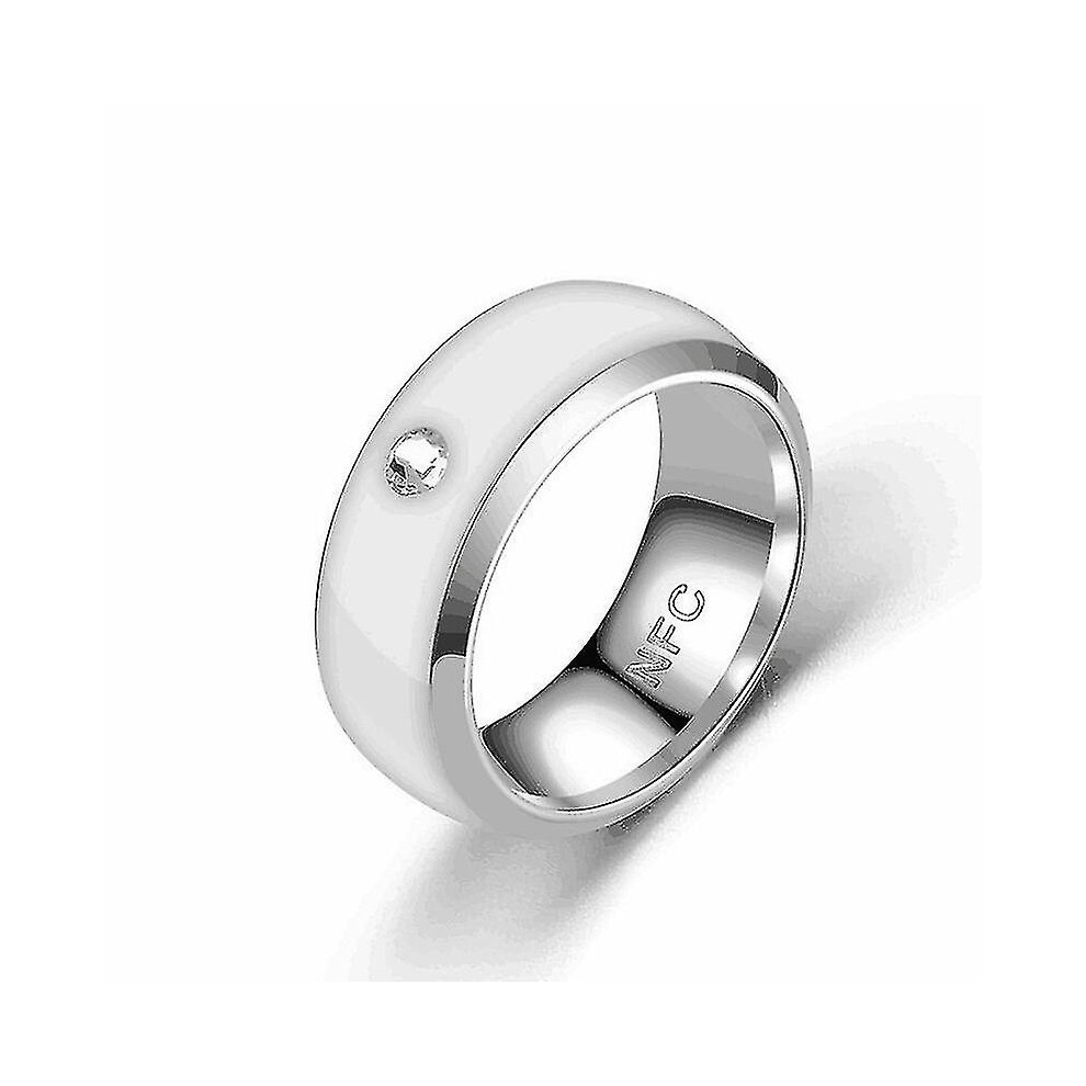 Smart Ring, No Charge And Depth Waterproof Universal Wear Smart Ring, Magic Wearable Device Universal Ring For Mobile Phone, Nfc Smart Rings(Size 9171363574932