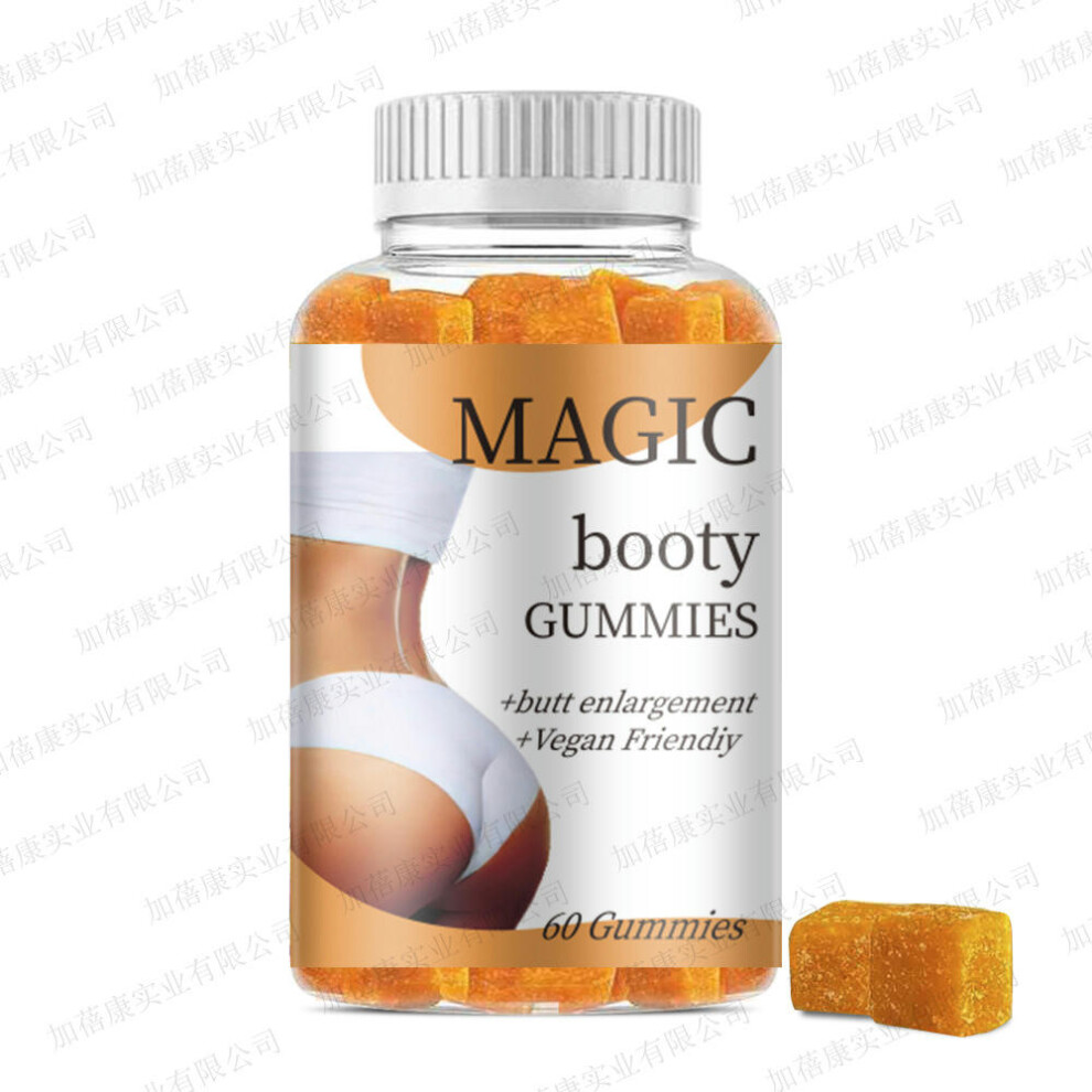 GMP Factory Cross -Border Supplier Lip -Lip Sugar Butt Lift Gummy Bears60 Capsule