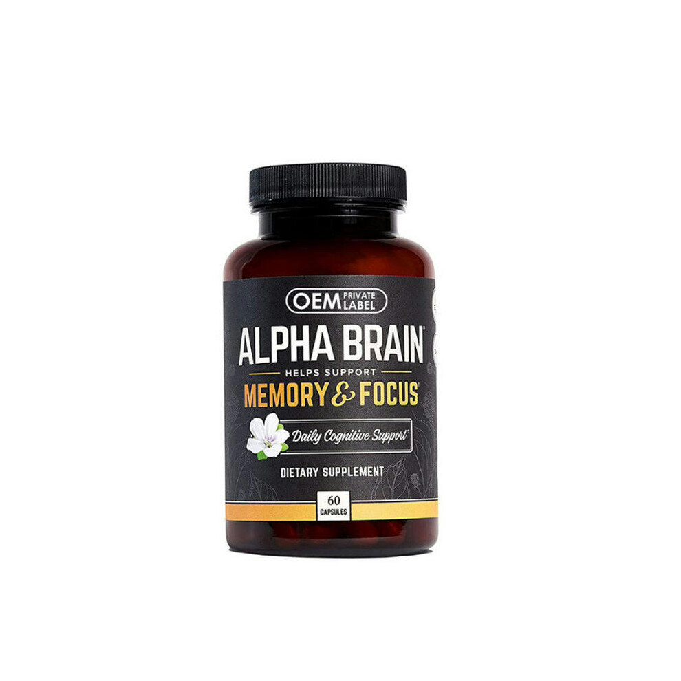 Intellectual Capsule Cross -Border Spot Alpha Brain Capsule Brainpower Capsule Factory Vegetarian Oral