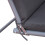 Outsunny Outsunny 2 Person Covered Patio Swing with Pivot Table & Storage Console Grey 6