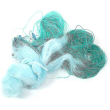 50m Length 1.5m Height Three Layers Heavy Fishing Net With Float Fishing Accessories Sink Net(4 Finger)