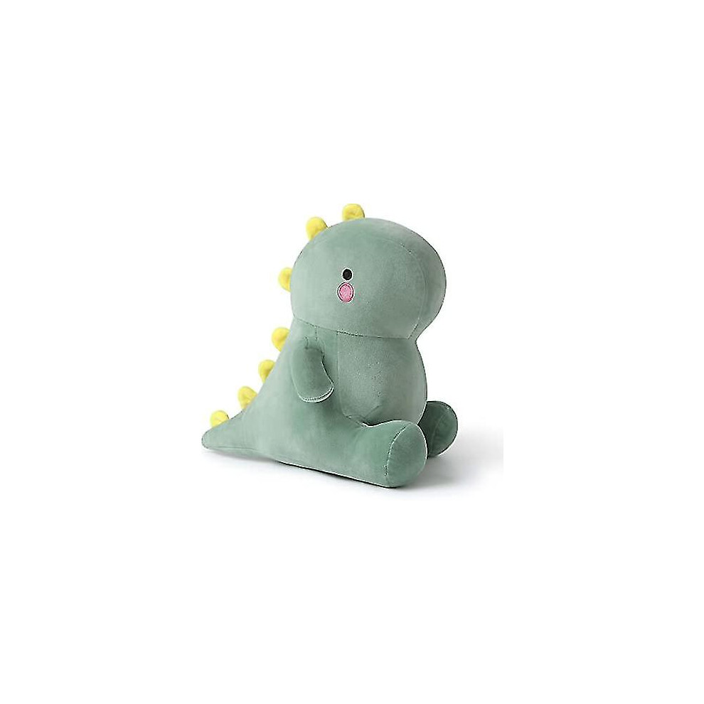 (Green, 25CM) Shownicer Plush Pillow, Cute Dinosaur Plushies, Plush Dinosaur Stuffed Animal Soft Toy, Dino Plush Toy, Cuddly Toy, Fluffy Doll Cuddle C-image-OPC-PDRTNFH-NEW