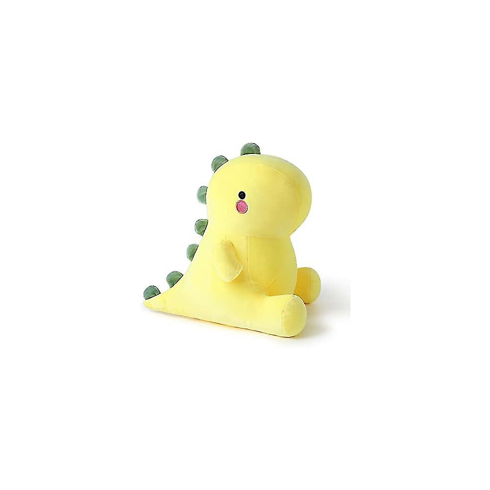 (Yellow, 25CM) Shownicer Plush Pillow, Cute Dinosaur Plushies, Plush Dinosaur Stuffed Animal Soft Toy, Dino Plush Toy, Cuddly Toy, Fluffy Doll Cuddle-image-OPC-PDRTNFX-NEW