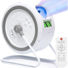 Star Projector,galaxy Light Projector With 360 Degree Rotation, Night Light Ceiling Projector For Kids Adults,remote Control