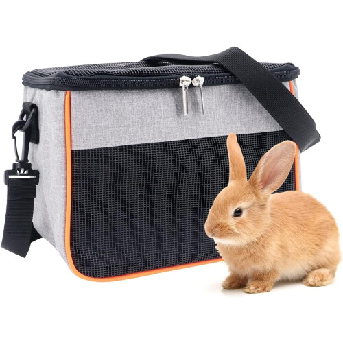 (Grey) Carrier Bag Small Animal Outgoing Carrier Bag