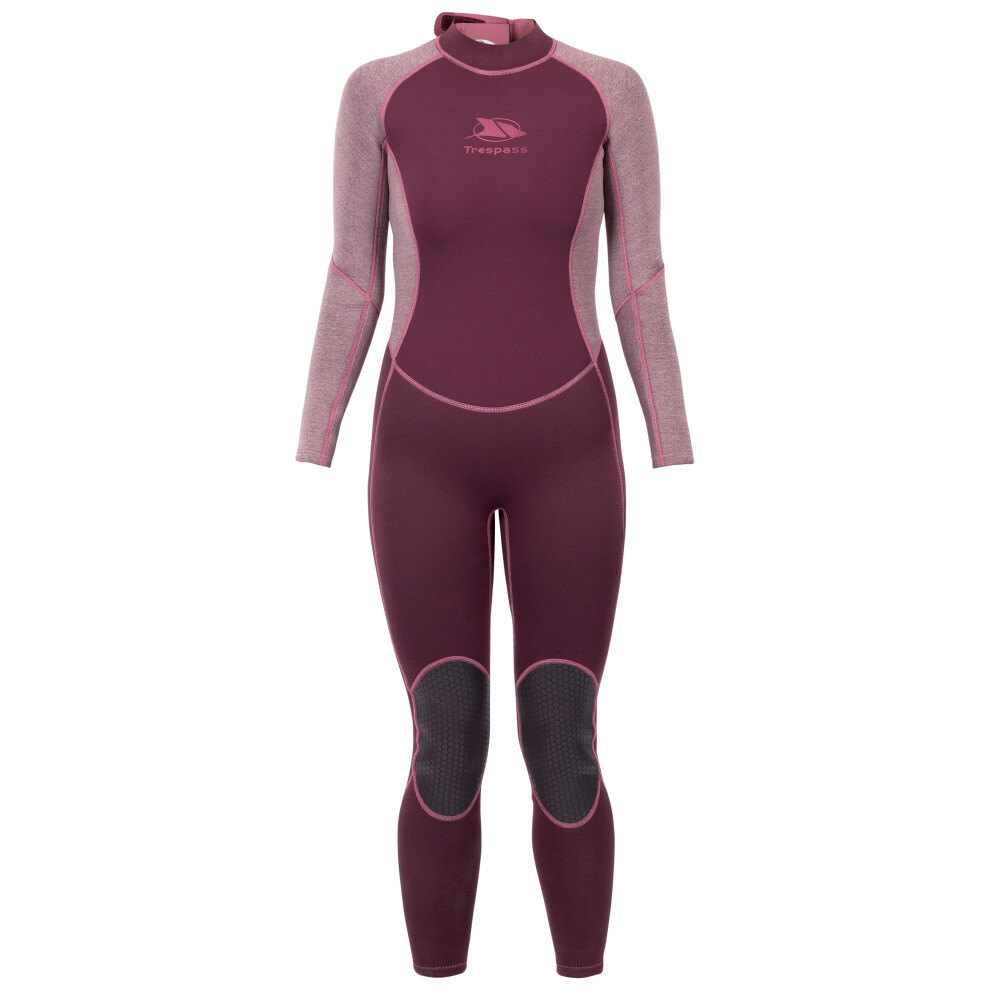 (12, Damson Tone) Trespass Womens Wetsuit 3mm Full Length Lox