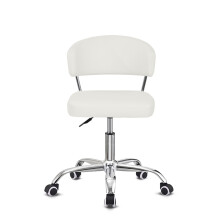 (White) Office chair for Home,Swivel Desk Chair for Bedroom Adjustable Height Home Office Chair