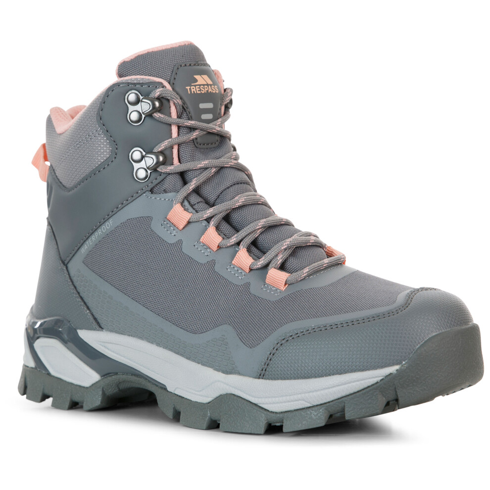 (6, Grey) Trespass Womens Walking Boots Waterproof Ailish