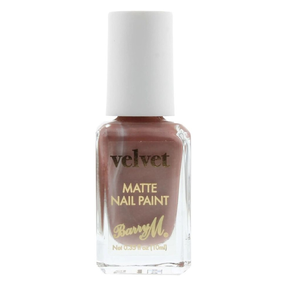 Barry M Cosmetic Velvet Matte Nail Paint 10ml Crushed Ribbon