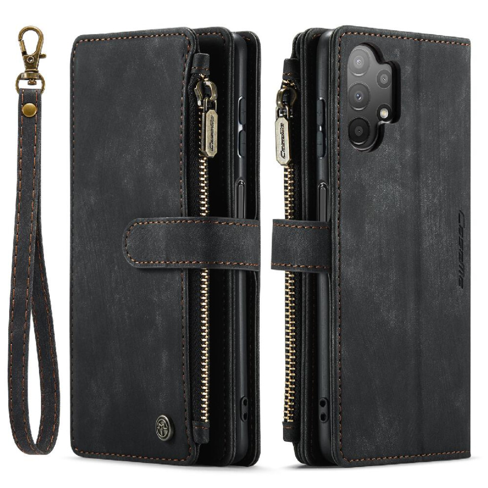 (Black) Caseme Case For Samsung Galaxy A04s/A04/M13 5G Drivers License Card Slots With Card Holder Drivers License Card Slots Wallet Case For Women Me Black 764762638726