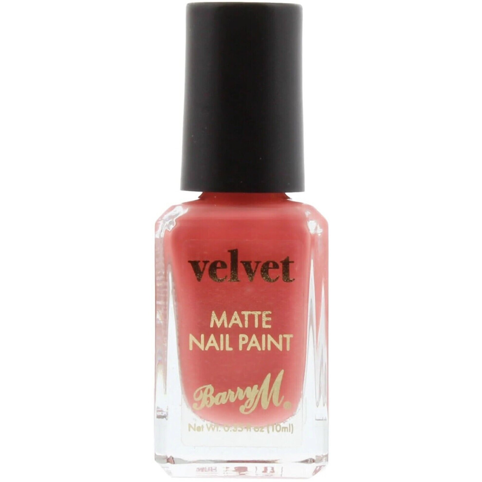 Barry M Cosmetic Velvet Matte Nail Paint 10ml Burning Sand