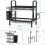 (2 Tier) Dish Drainer Rack with Drip Tray Kitchen Plate Cutlery Storage Holder 4