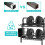 (2 Tier) Dish Drainer Rack with Drip Tray Kitchen Plate Cutlery Storage Holder 5