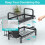 (2 Tier) Dish Drainer Rack with Drip Tray Kitchen Plate Cutlery Storage Holder 6