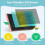 2 Pack LCD Writing Tablet, 8.5 Inch Board Drawing Tablet for Kids 6