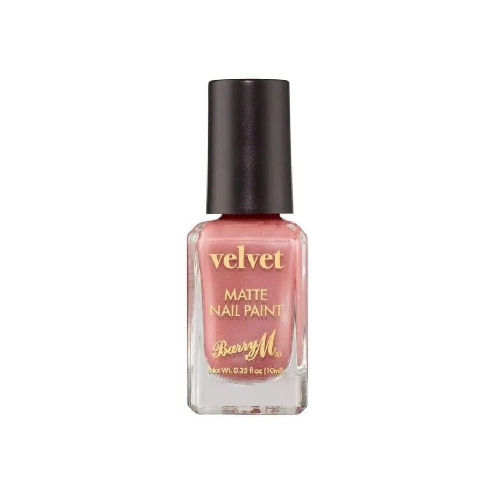 Barry M Cosmetic Velvet Matte Nail Paint 10ml Oyster Pink