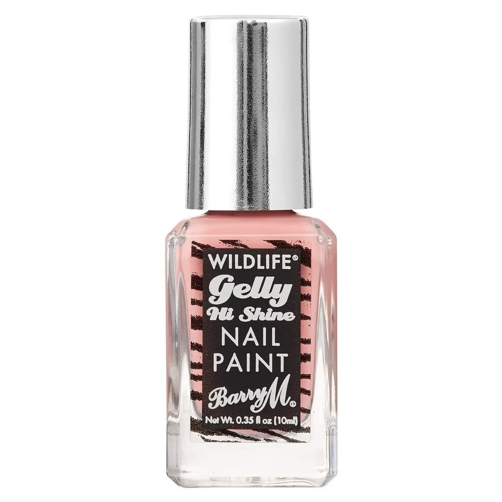 Barry M Cosmetic Wildfire Gelly Hi Shine Nail Paint 10ml Tropical Pink