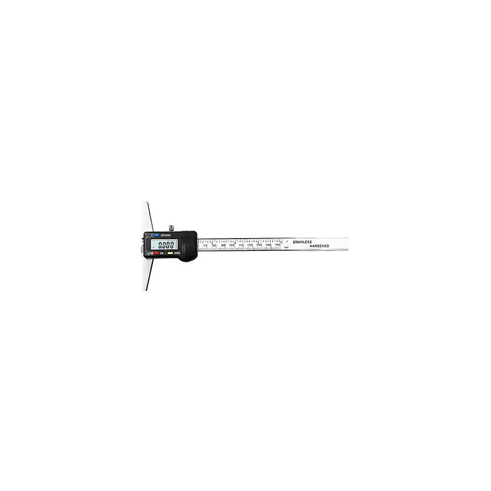 0-150Mm Digital Depth Gauge Caliper Vernier Caliper Measuring Depth Ruler 9168212023284