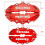 4 Pcs Red 3d Style Brake Caliper Covers Universal Car Disc Front 3