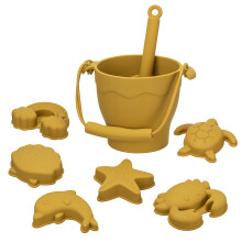 (CED0002-B) 8pcs/Set Beach Toys Eco-Friendly, Food-Grade Silicone - Fun Summer Outdoor Toys
