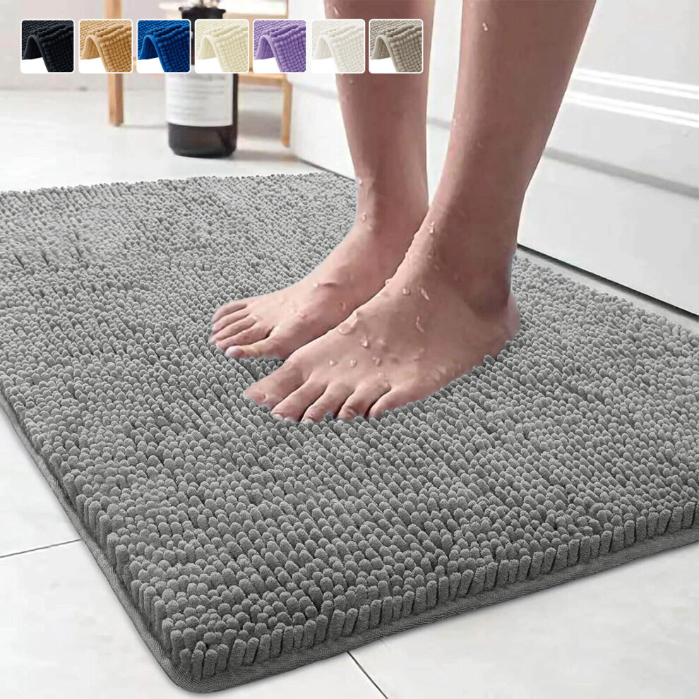 Non Slip Soft Washable Water Absorbent Bath Mat